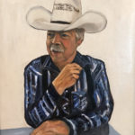 Lynn Christensen, Brad, Oil on canvas, 20"x16", NFS