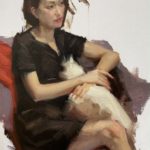 Eric Fei Guan, Portrait No. 2, 20"x24", NFS