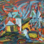 Steve Wilson, Trust the Palette #2, 18” x 24” Oil on canvas, $900