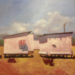 Spring Warren, Chicken House 1, Oil on canvas, 36"x36", $1,500