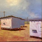 Spring Warren, Chicken House 2, Oil on canvas, 36"x36", $1,500