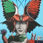 Francisco J. Rivero, La Maga, Acrylic on canvas, 30” x 20”, 2003, $250
