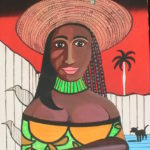 Francisco J. Rivero, La Mulata Tropical, Acrylic on canvas, 24” x 17”, 2003, SOLD
