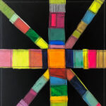 Gioia Fonda, Flag of Overcommitment, Acrylic on canvas, 40”x30”,  NFS