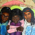 Black Girl Magic, Oil Canvas print, 40" x 30" $1000