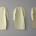 Lynn Beldner, Ordinary (297.058) , Tea soaked fabric and thread, 24"x18", 1997, $1800 