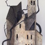 Kristen Lindseth, Abandoned Village, 2018, Bronze, 33" x 16" x 18", $5000